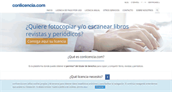 Desktop Screenshot of conlicencia.com